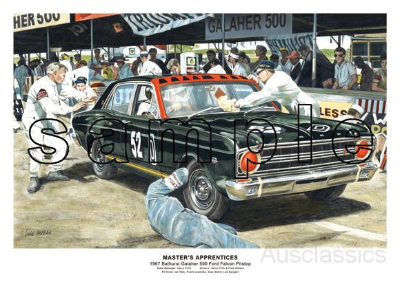 The Master's Apprentices 1967 Bathurst Galaher 500  Ford Falcon Pitstop.jpg